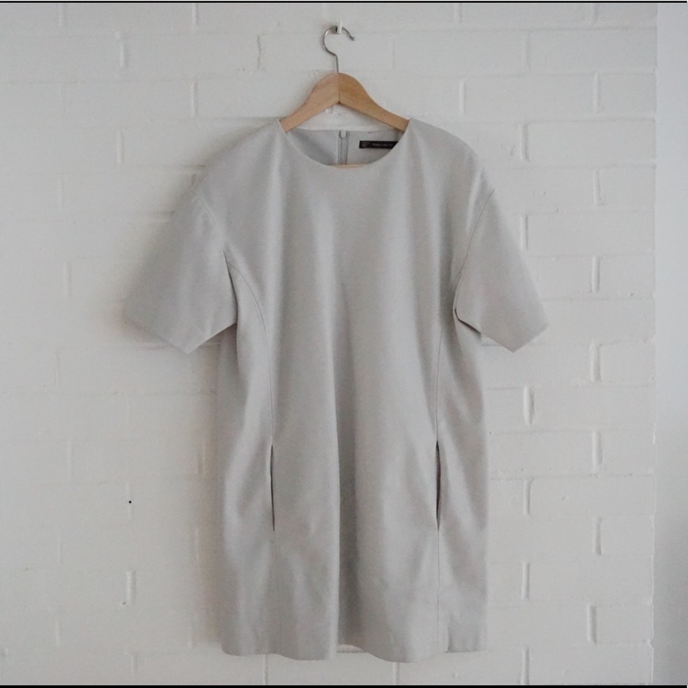 Zara Faux Leather Dress